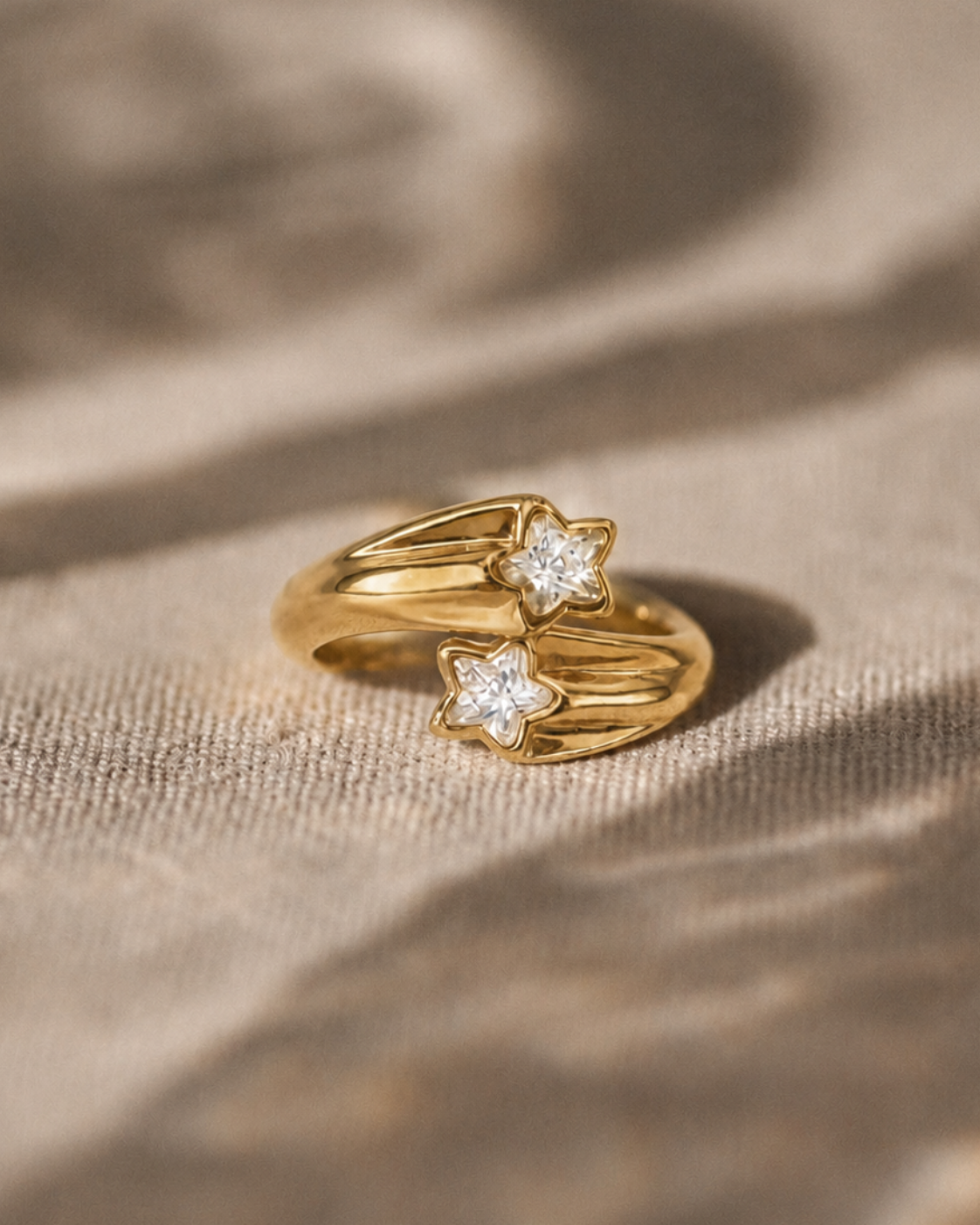 TWIN STAR Ring