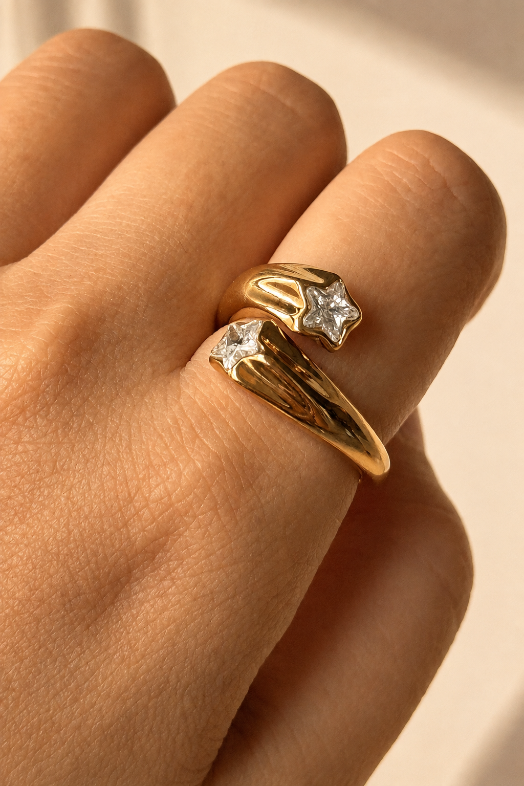 TWIN STAR Ring